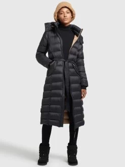 Khujo Mantel OLALLA SOFT In Schwarz -Damenmodegeschäft khujo mantel olalla soft in schwarz 5