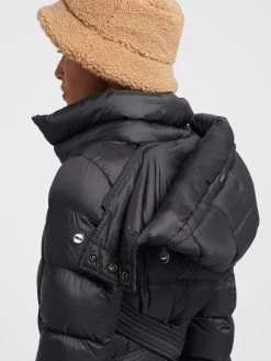 Khujo Mantel OLALLA SOFT In Schwarz -Damenmodegeschäft khujo mantel olalla soft in schwarz 7