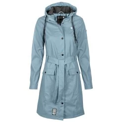 Khujo Regenmantel In Pastellblau