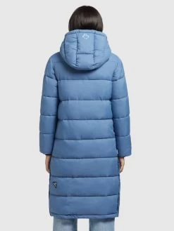 Khujo Wintermantel "Julina Matt" In Blau -Damenmodegeschäft khujo wintermantel julina matt in blau 3