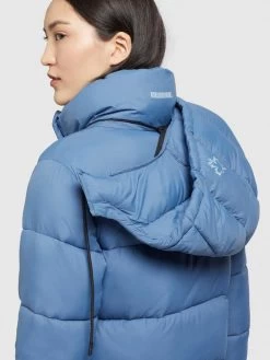 Khujo Wintermantel "Julina Matt" In Blau -Damenmodegeschäft khujo wintermantel julina matt in blau 5