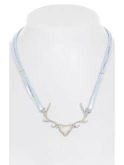 Halskette 71604-81 Hellblau