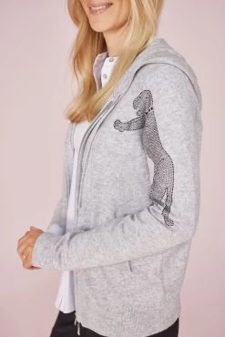 Jacke In Light Silver -Damenmodegeschäft lieblingsstuck jacke in light silver 3