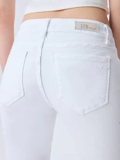 LTB Jeans "Nicole" - Skinny Fit - In Weiß -Damenmodegeschäft ltb jeans nicole skinny fit in weiss 2