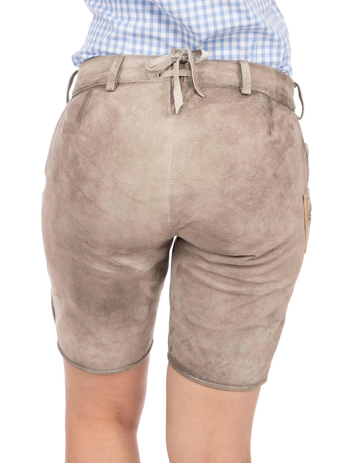 Lederhose Bermuda JASINTA P Antik Marmor 10 Lederhose Bermuda JASINTA P Antik Marmor – Bild 10