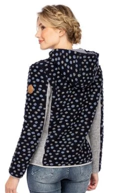 Jacke BICHL Blau Grau -Damenmodegeschäft marjo jacke bichl blau grau 3