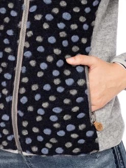 Jacke BICHL Blau Grau -Damenmodegeschäft marjo jacke bichl blau grau 5