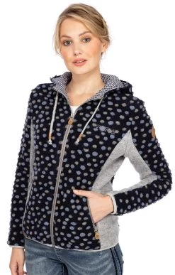 Jacke BICHL Blau Grau -Damenmodegeschäft marjo jacke bichl blau grau 8