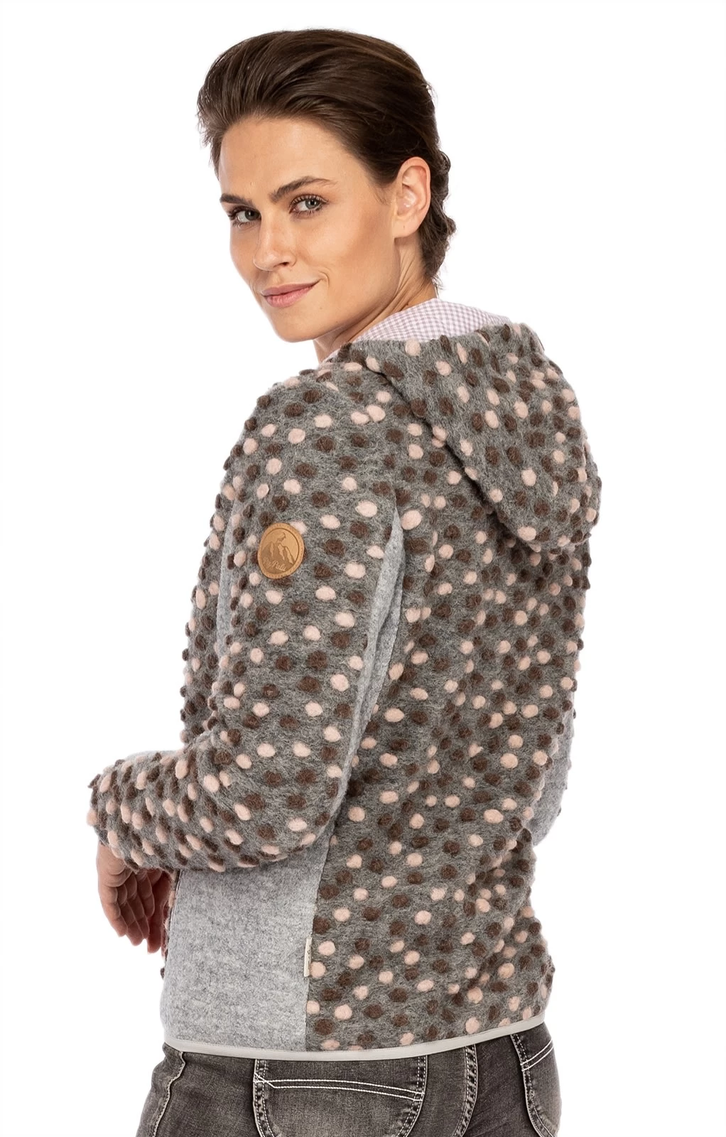 Jacke BICHL Rosa Grau 10 Jacke BICHL Rosa Grau – Bild 10