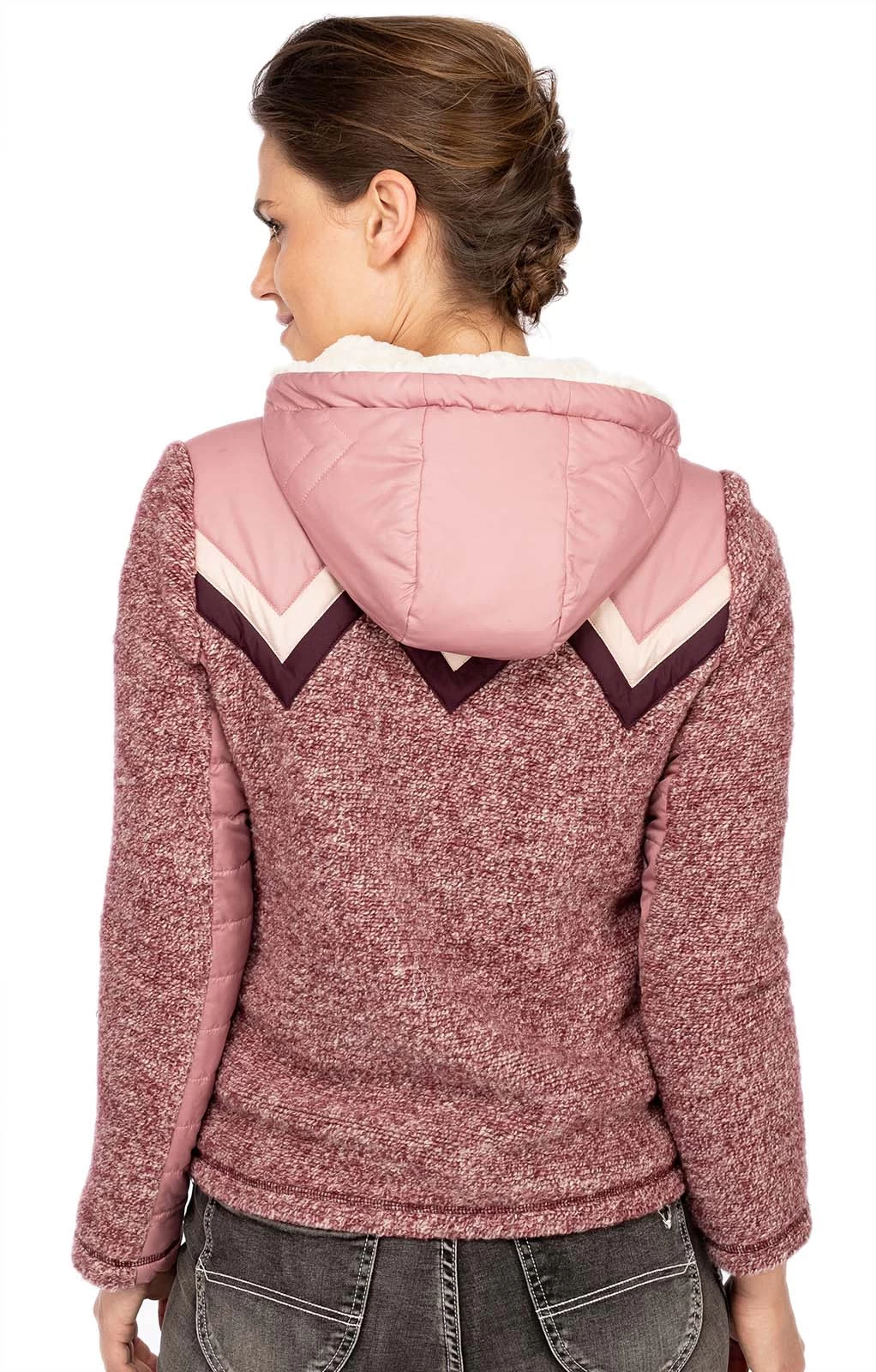Jacke BRENNBERG Beere Rosa 4 Jacke BRENNBERG Beere Rosa – Bild 4