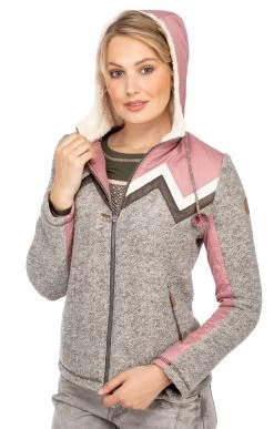 Jacke BRENNBERG Stein Rosa 12 Jacke BRENNBERG Stein Rosa -Damenmodegeschäft marjo jacke brennberg stein rosa 2