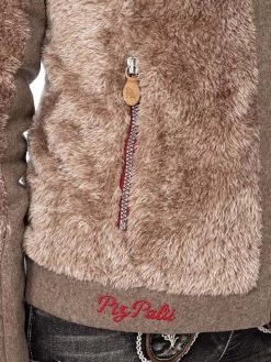 Jacke GAUTING Beige Rot 12 Jacke GAUTING Beige Rot -Damenmodegeschäft marjo jacke gauting beige rot 2