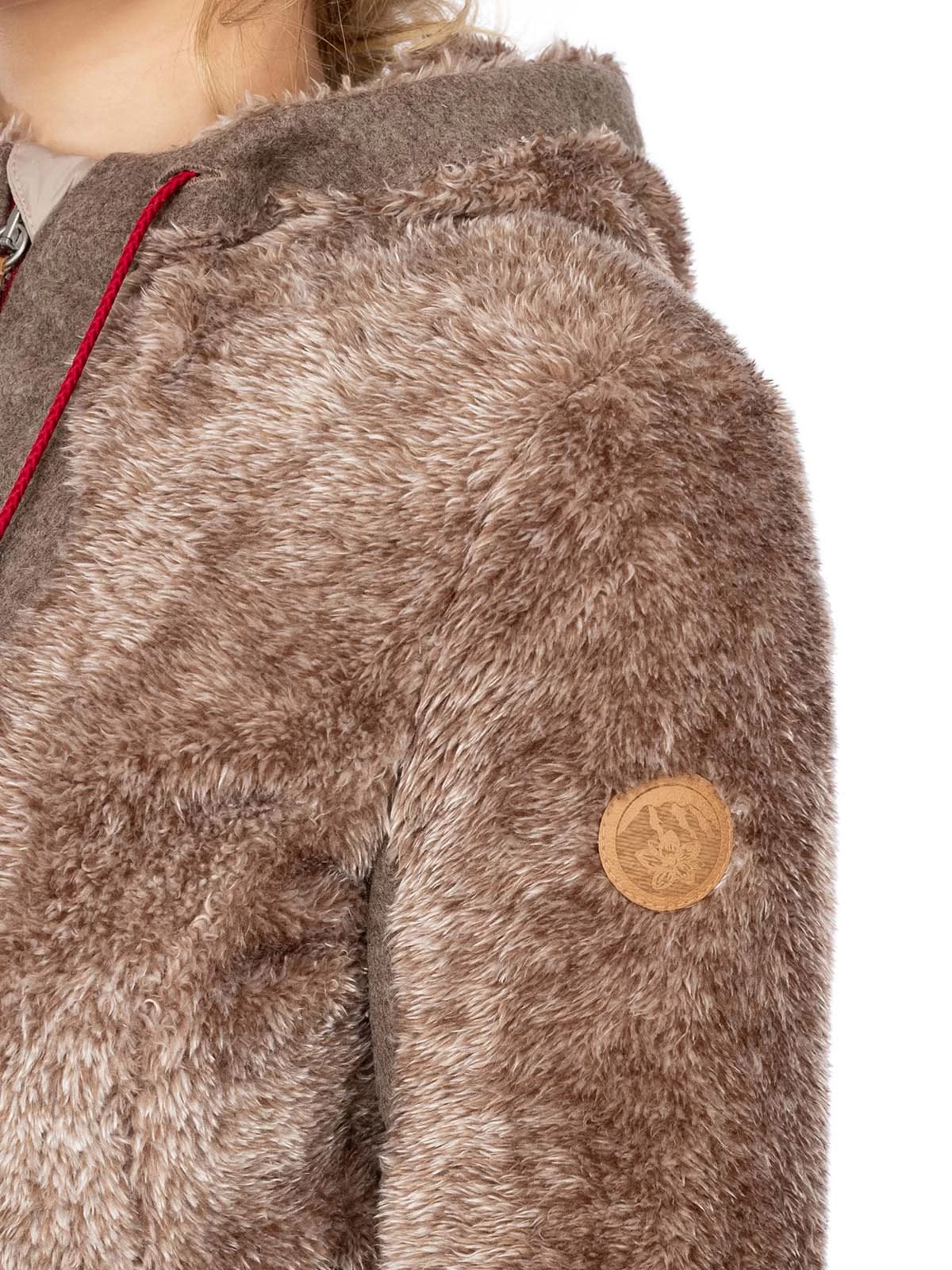 Jacke GAUTING Beige Rot 7 Jacke GAUTING Beige Rot – Bild 7