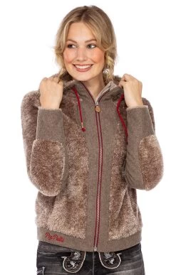 Jacke GAUTING Beige Rot 18 Jacke GAUTING Beige Rot -Damenmodegeschäft marjo jacke gauting beige rot 8