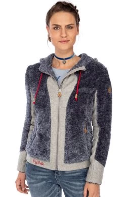 Jacke GAUTING Blau Grau