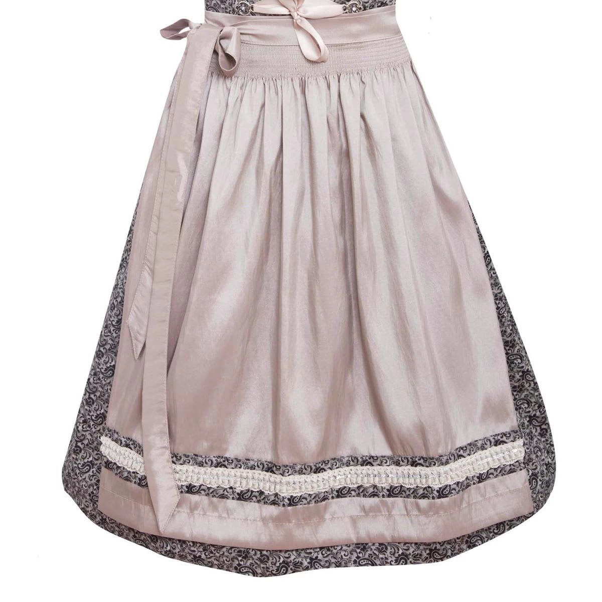 Midi Dirndl In Grau 5 Midi Dirndl In Grau – Bild 5