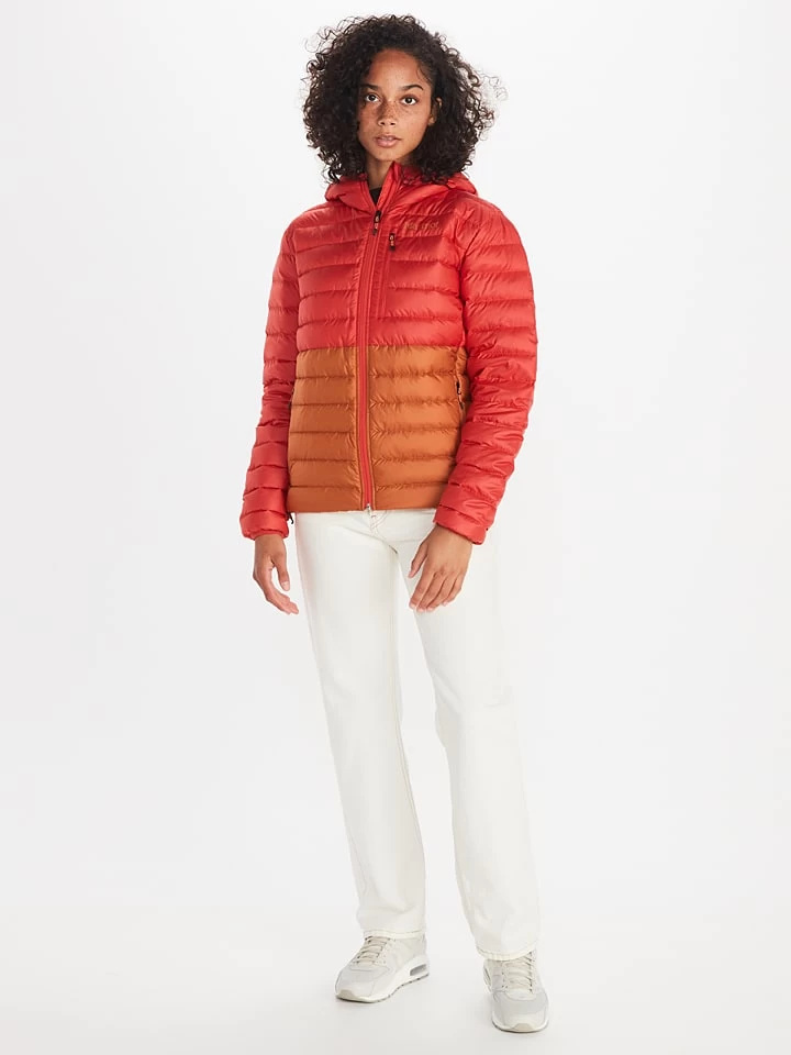 Marmot Daunenjacke "Highlander" In Orange 3 Marmot Daunenjacke "Highlander" In Orange – Bild 3