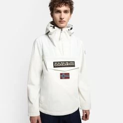 Napapijri Freizeit Jacken Rainforest Summer Jacket Women White -Damenmodegeschäft napapijri freizeit jacken rainforest summer jacket women white 9