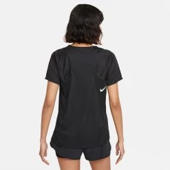 Nike Performance Funktionsshirt Dri-FIT Race In Black-reflective Silv -Damenmodegeschäft nike performance funktionsshirt dri fit race in black reflective silv 3