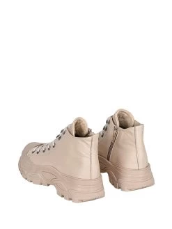 Leder-Sneakers In Beige 9 Leder-Sneakers In Beige -Damenmodegeschäft noosy leder sneakers in beige 4