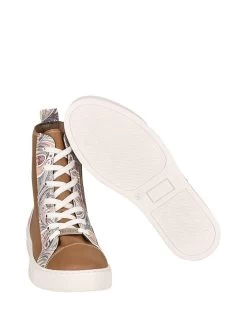 Sneakers In Hellbraun/ Bunt -Damenmodegeschäft noosy sneakers in hellbraun bunt 3