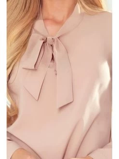 Bluse In Beige -Damenmodegeschäft numoco bluse in beige 3