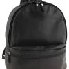 Leder-Rucksack "Rovigo" In Schwarz - (B)30 X (H)40 X (T)14 Cm