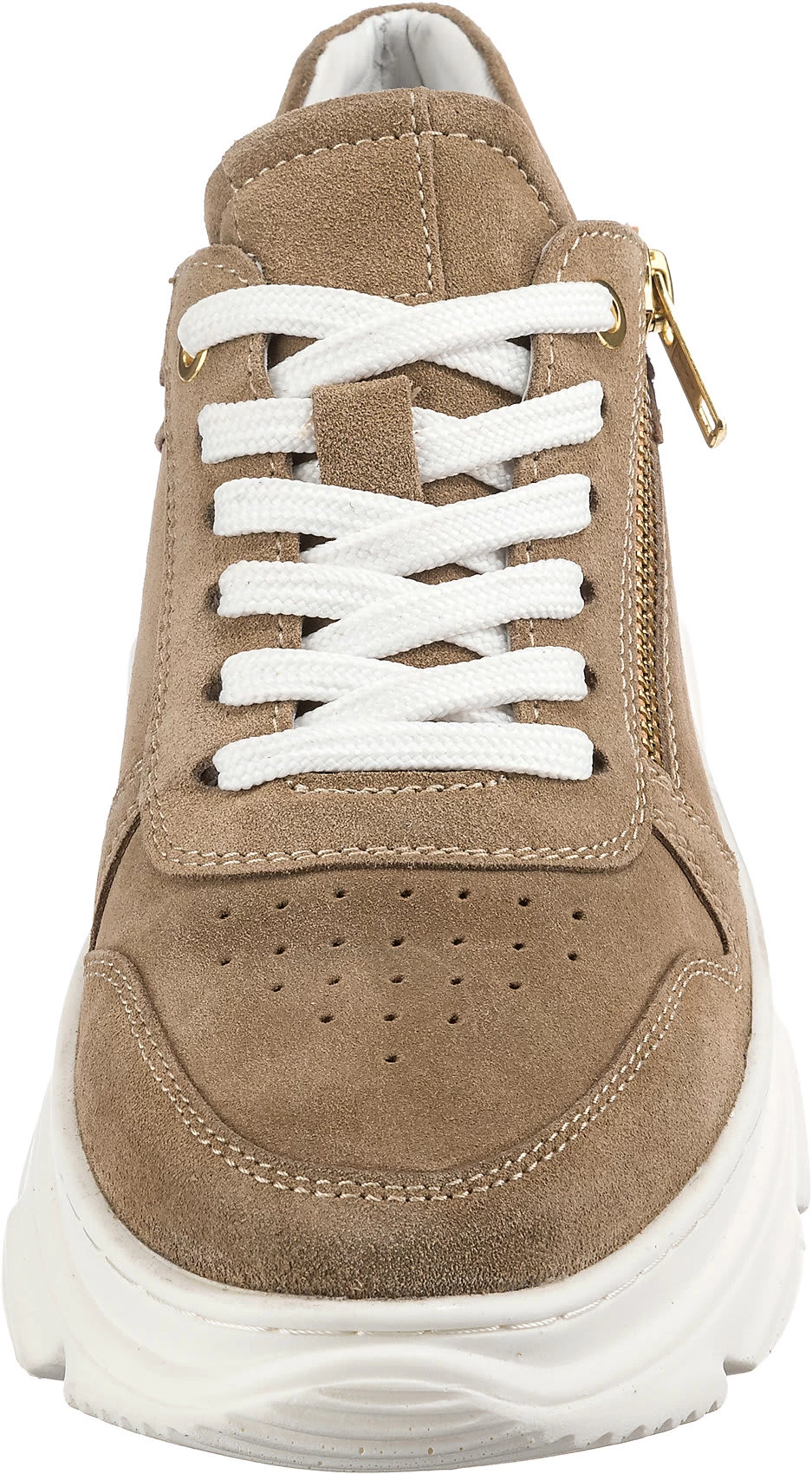 Chunky Echtleder Sneakers Low 4 Chunky Echtleder Sneakers Low – Bild 4