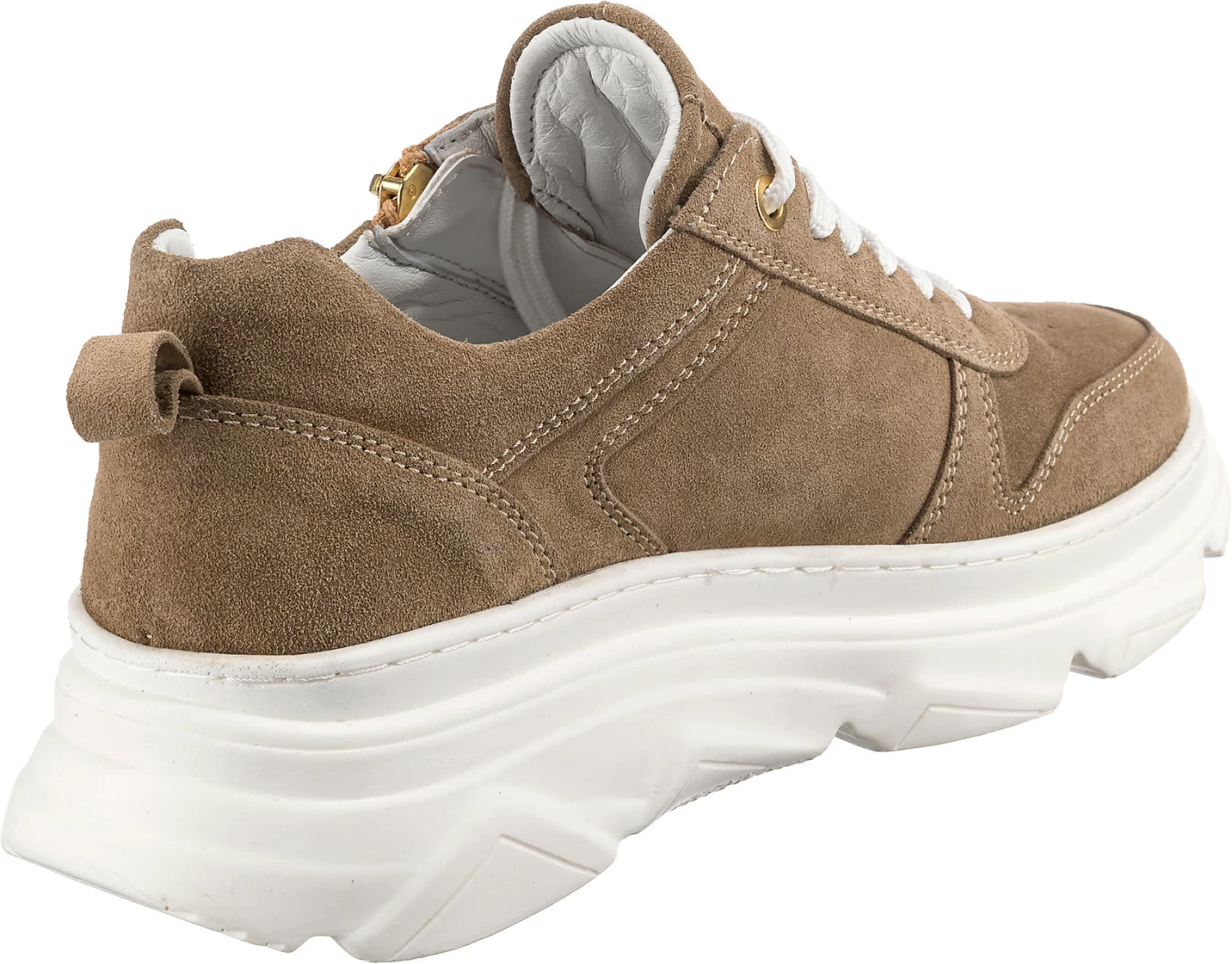 Chunky Echtleder Sneakers Low 5 Chunky Echtleder Sneakers Low – Bild 5