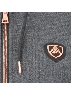 Fleecejacke "Alice" In Anthrazit -Damenmodegeschäft peak mountain fleecejacke alice in anthrazit 3