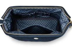 Pip Studio Kosmetiktasche "Velvet Quiltey Days" In Blau - (L) 26 X (B) 18 X (H) 12cm -Damenmodegeschäft pip studio kosmetiktasche velvet quiltey days in blau l 26 x b 18 x h 12cm 2