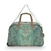 Pip Studio Reisetasche Mit 2 Rädern "Kyoto Festivall" In Grün - (L) 55 X (B) 34 X (H) 27 Cm