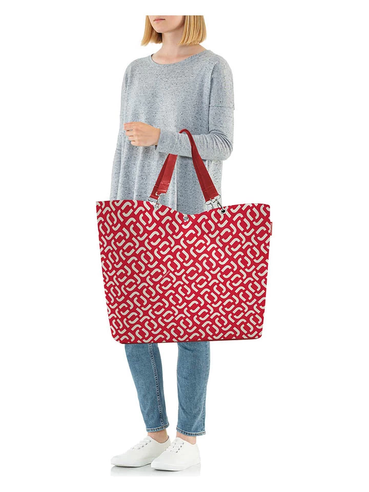 Reisenthel Shopper "XL" In Rot/ Weiß - (B)68 X (H)45,5 X (T)20 Cm 4 Reisenthel Shopper "XL" In Rot/ Weiß - (B)68 X (H)45,5 X (T)20 Cm – Bild 4