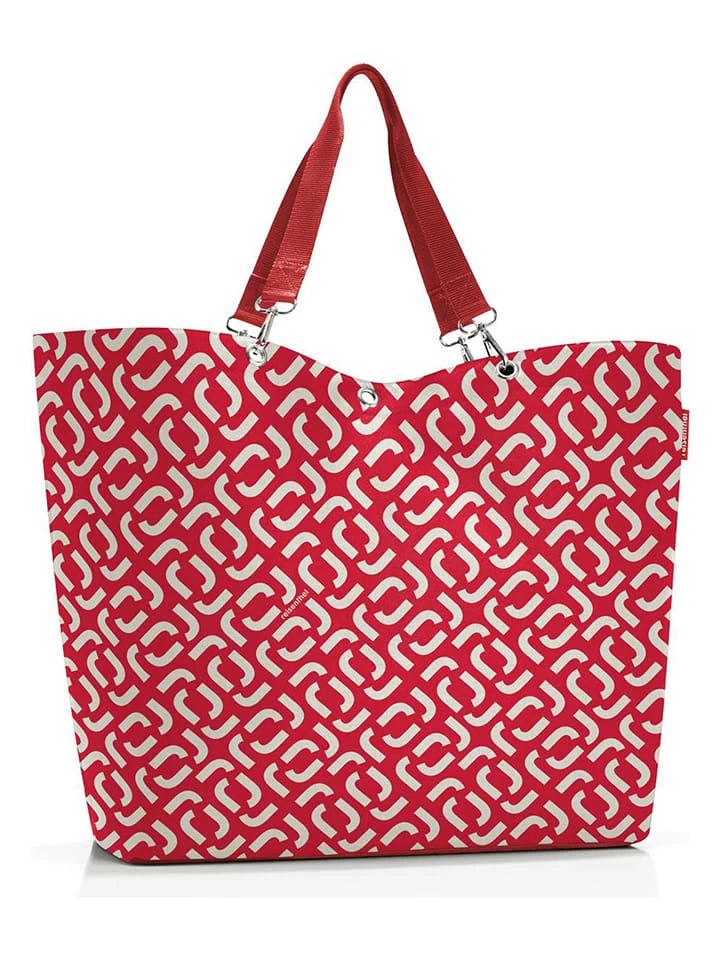 Reisenthel Shopper "XL" In Rot/ Weiß - (B)68 X (H)45,5 X (T)20 Cm 1 Reisenthel Shopper "XL" In Rot/ Weiß - (B)68 X (H)45,5 X (T)20 Cm