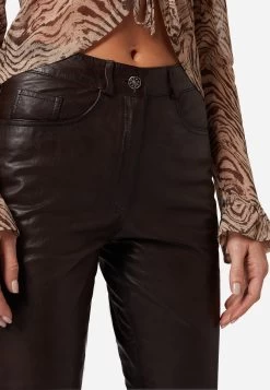 Lederhose 9809 In Braun -Damenmodegeschäft ricano lederhose 9809 in braun 4