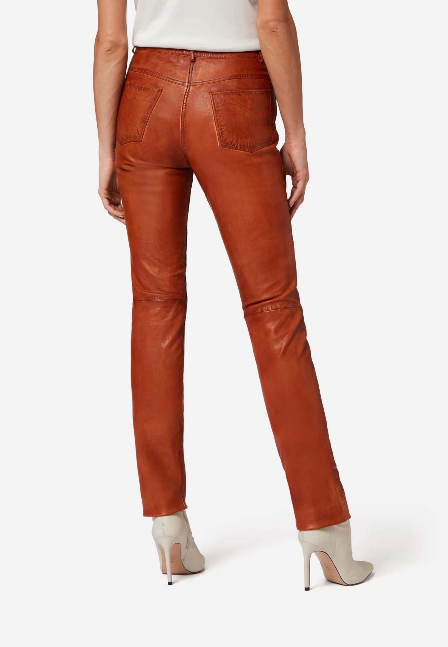 Lederhose 9809 In Camel 3 Lederhose 9809 In Camel – Bild 3