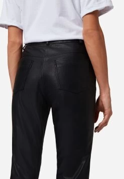 Lederhose 9809 In Schwarz -Damenmodegeschäft ricano lederhose 9809 in schwarz 3