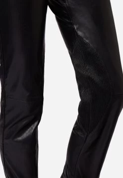 Lederhose 9810 In Schwarz -Damenmodegeschäft ricano lederhose 9810 in schwarz 3