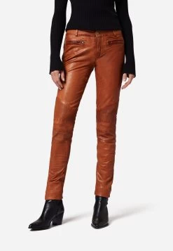 Lederhose Donna In Cognac Braun