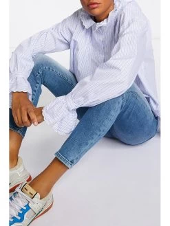 Rich&royal Bluse In Hellblau -Damenmodegeschäft rich and royal bluse in hellblau 3