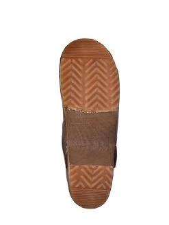 Sanita Leder-Clogs "Julie" In Braun -Damenmodegeschäft sanita leder clogs julie in braun 5