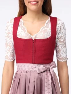 Dirndl In Rot/ Rosa 8 Dirndl In Rot/ Rosa -Damenmodegeschäft schmuckstuck by alpenherz dirndl in rot rosa 2