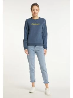 Schmuddelwedda Sweatshirt In Blau -Damenmodegeschäft schmuddelwedda sweatshirt in blau 3