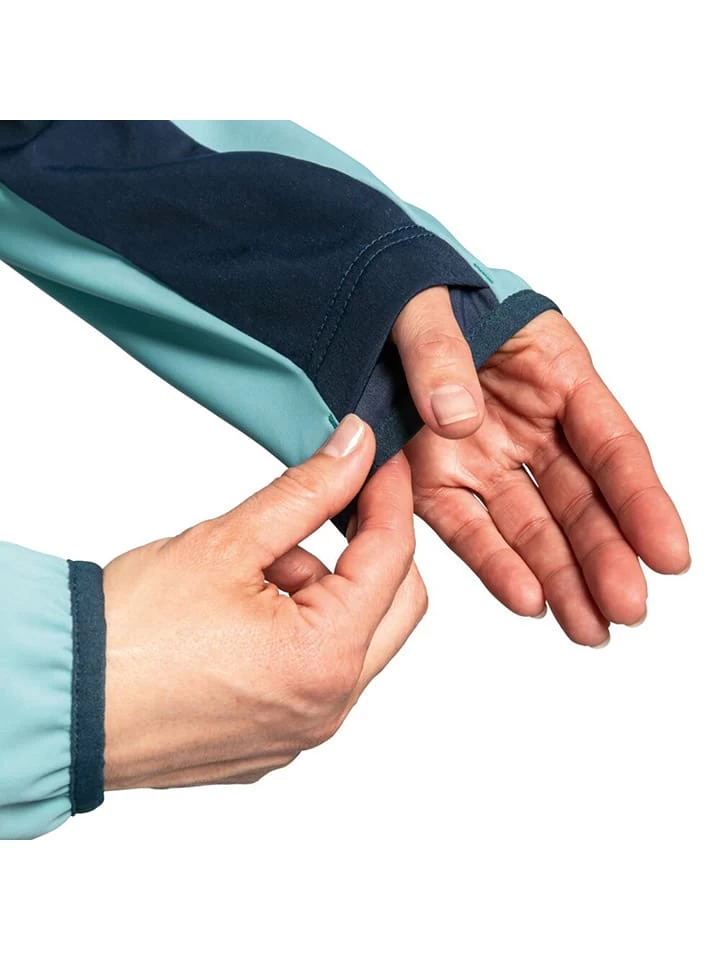 Softshelljacke In "Rinen" In Türkis 6 Softshelljacke In "Rinen" In Türkis – Bild 6