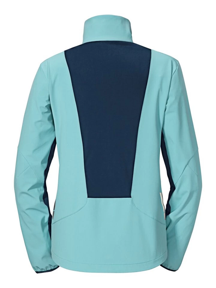 Softshelljacke In "Rinen" In Türkis 8 Softshelljacke In "Rinen" In Türkis – Bild 8