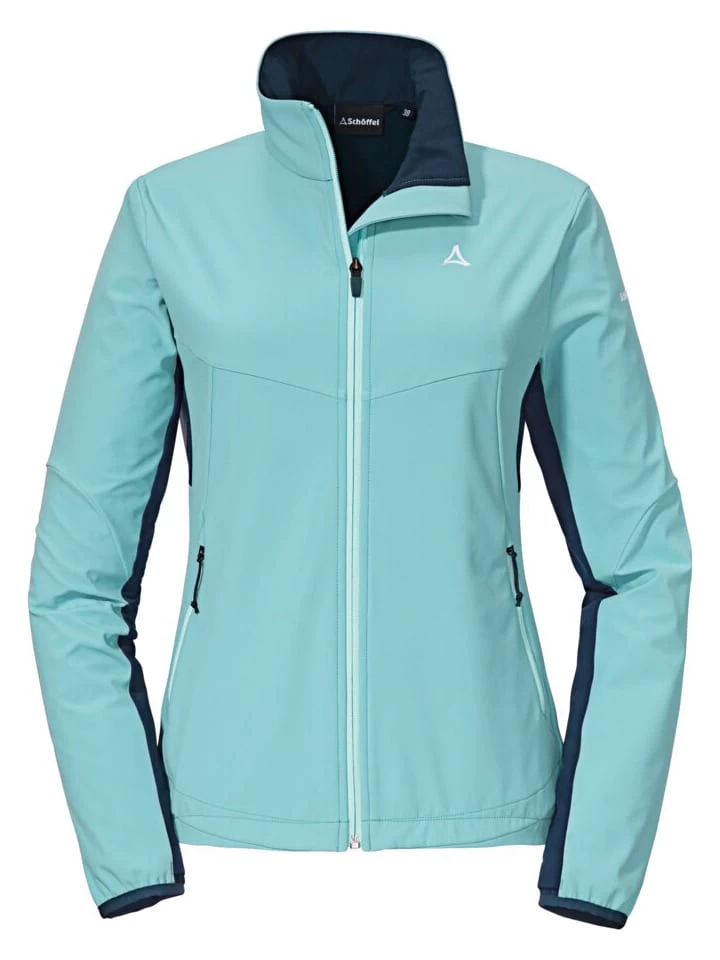 Softshelljacke In "Rinen" In Türkis 1 Softshelljacke In "Rinen" In Türkis