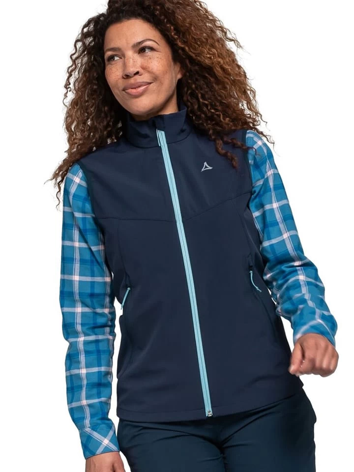 Softshelweste "Martinau" In Dunkelblau 1 Softshelweste "Martinau" In Dunkelblau