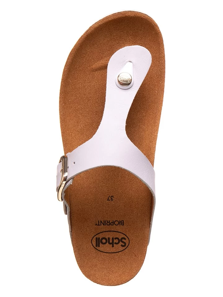 Scholl Leder-Zehentrenner "Ilary" In Flieder 4 Scholl Leder-Zehentrenner "Ilary" In Flieder – Bild 4