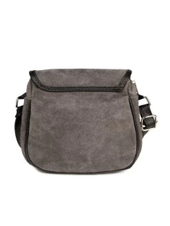 Trachtentasche TA3000 Veloursleder, Grau 7 Trachtentasche TA3000 Veloursleder, Grau -Damenmodegeschäft schuhmacher trachtentasche ta3000 veloursleder grau 2