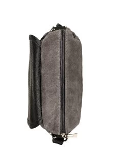 Trachtentasche TA3000 Veloursleder, Grau 8 Trachtentasche TA3000 Veloursleder, Grau -Damenmodegeschäft schuhmacher trachtentasche ta3000 veloursleder grau 3